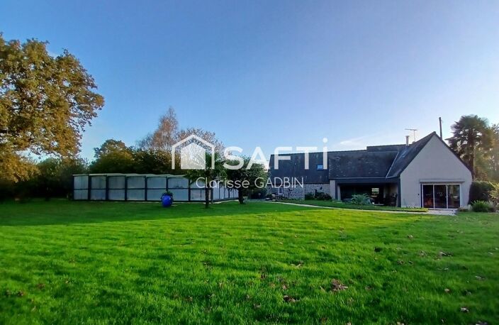 Magnifique propriété avec longère rénovée avec 3 chambres, piscine couverte, 16 hectares de terrain dont bois — photo 2