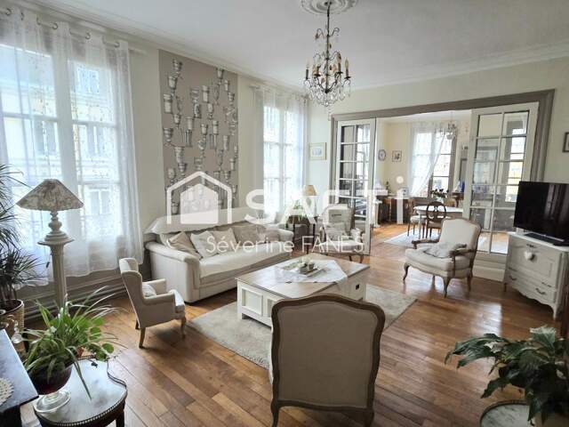 APPARTEMENT HAUSSMANNIEN 120 M2 ROUEN HOTEL DE VILLE — photo du bien