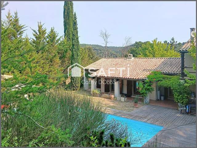 Coup de cœur au cœur du Verdon  Maison familiale avec piscine sur un terrain arboré de 3 880 m² — photo du bien