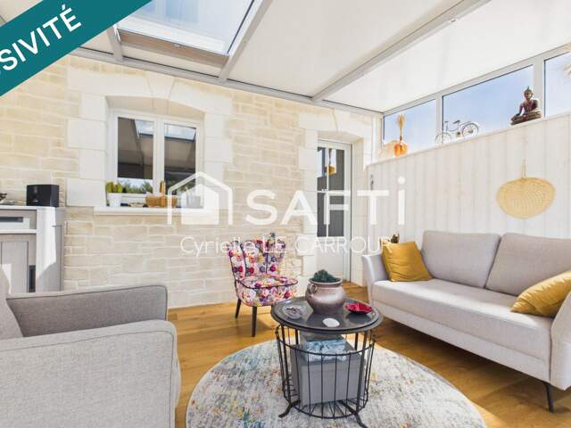 Maison familiale de plain-pied, 4 chambres, véranda et spa — photo du bien