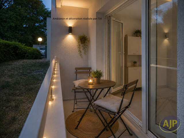 Appartement Gradignan T1 de 22 m2 avec balcon et parking sécurisé — photo du bien