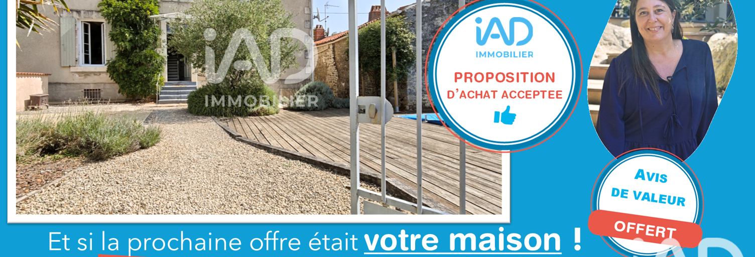 Maison 5 Pièces 168 m² à vendre à Marsais-Sainte-Radégonde (85570)