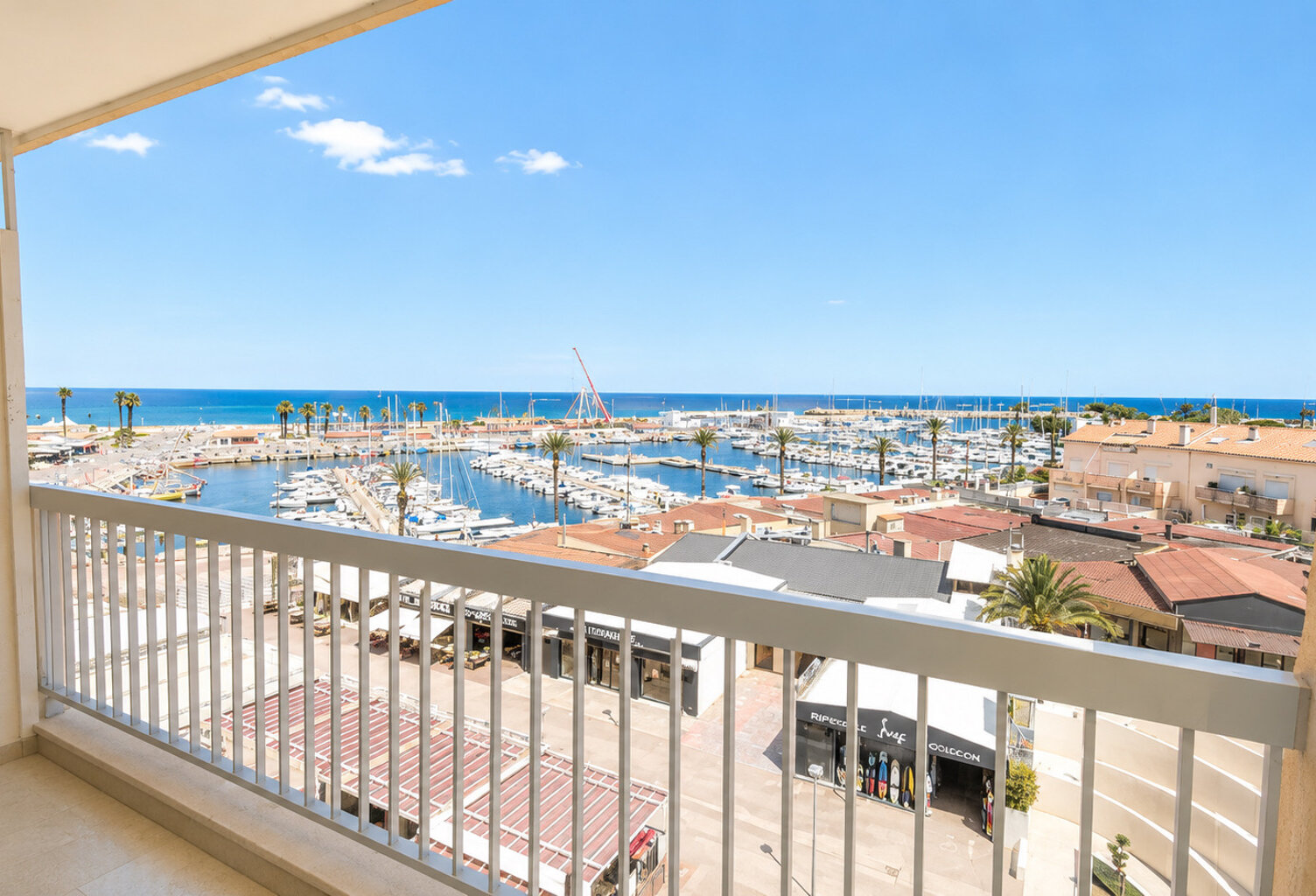 ACHAT SAINT CYPRIEN PLAGE/ PORT - APPARTEMENT T2 ascenseur, terrasse vue port — photo 1