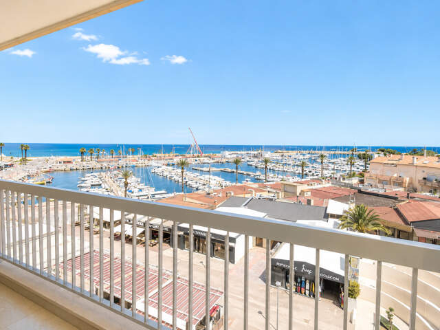 ACHAT SAINT CYPRIEN PLAGE/ PORT - APPARTEMENT T2 ascenseur, terrasse vue port — photo du bien