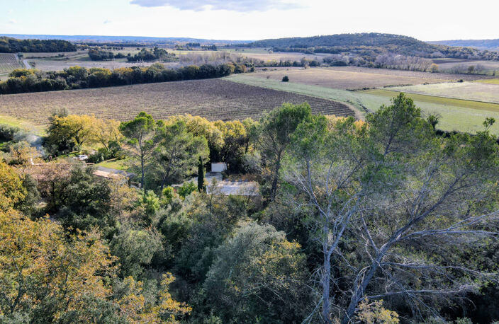 Terrain de 6 000 m2 boisé avec permis de construire accepté à 5 minutes d’Uzès — photo 2