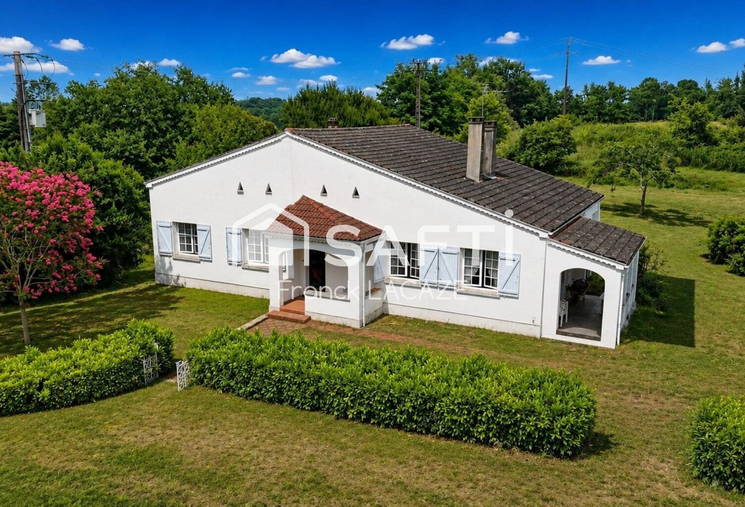 Propriété d'exception avec un potentiel rare sur les hauteurs de Nogaro — photo 1