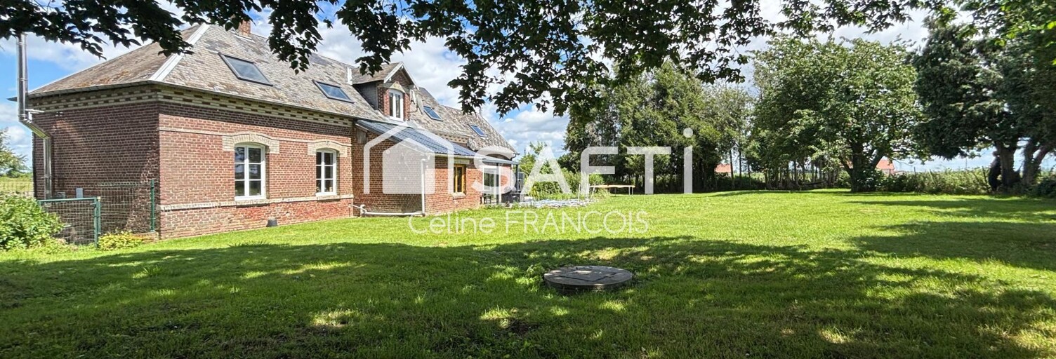 Maison 8 Pièces 181 m² à vendre à Hypercourt (80320)