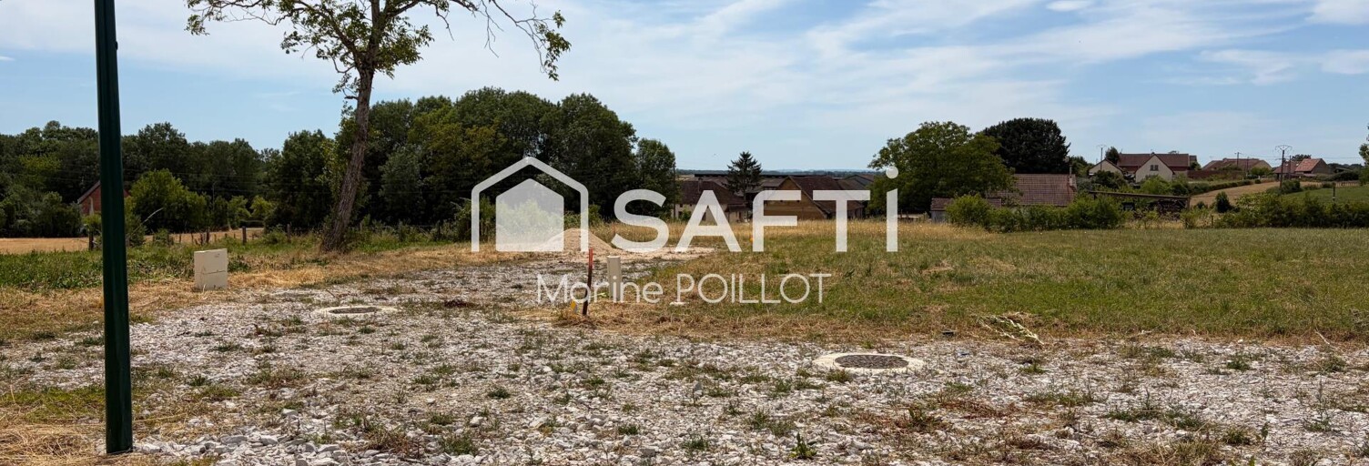 Terrain  661 m² à vendre à Pourlans (71270)