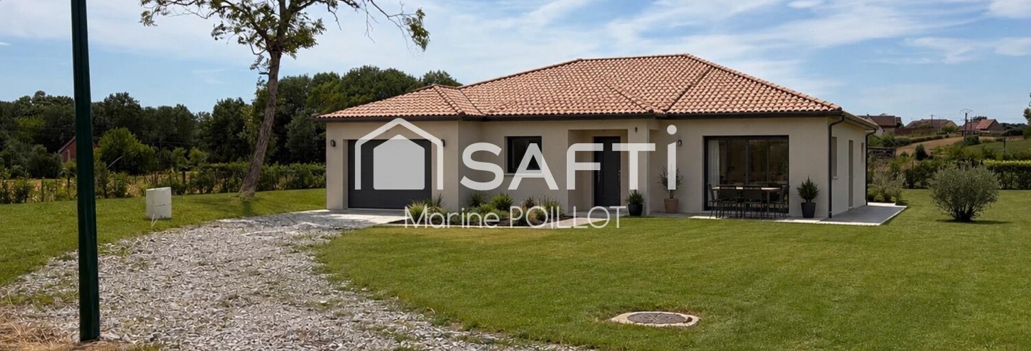 Terrain  661 m² à vendre à Pourlans (71270)