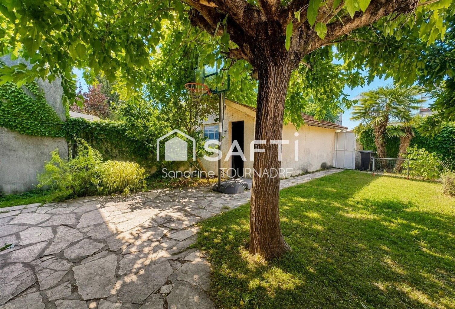 BORDEAUX-CAUDERAN Eglise : Maison pierre, 4 ch dont une au Rdc, jardin, garage — photo 1