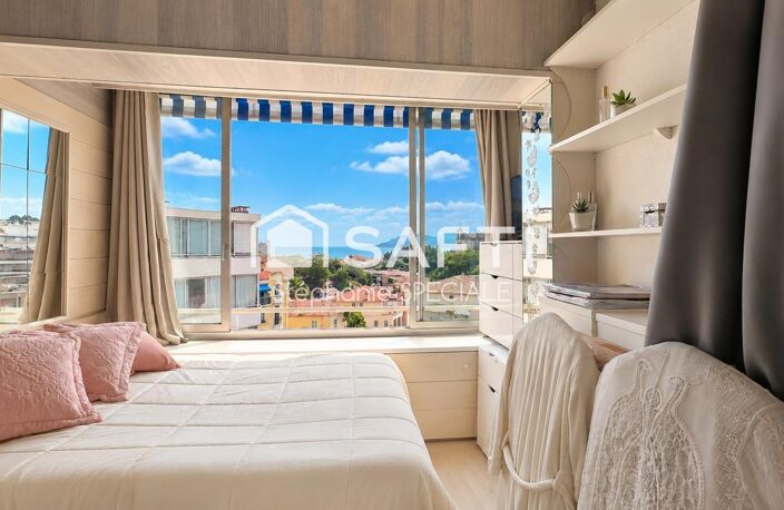 CANNES  DERNIER ÉTAGE | VUE MER PANORAMIQUE | TERRASSE 17 m² | 2 CHAMBRES — photo 5