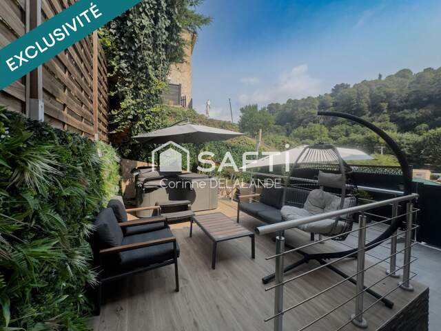 Bas de villa 3 pièces, terrasse, 2 parkings — photo du bien