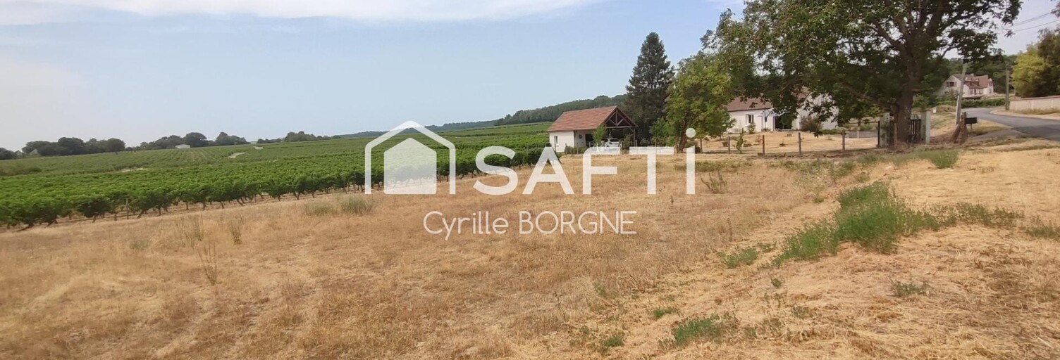Terrain  1218 m² à vendre à Coteaux-sur-Loire (37130)