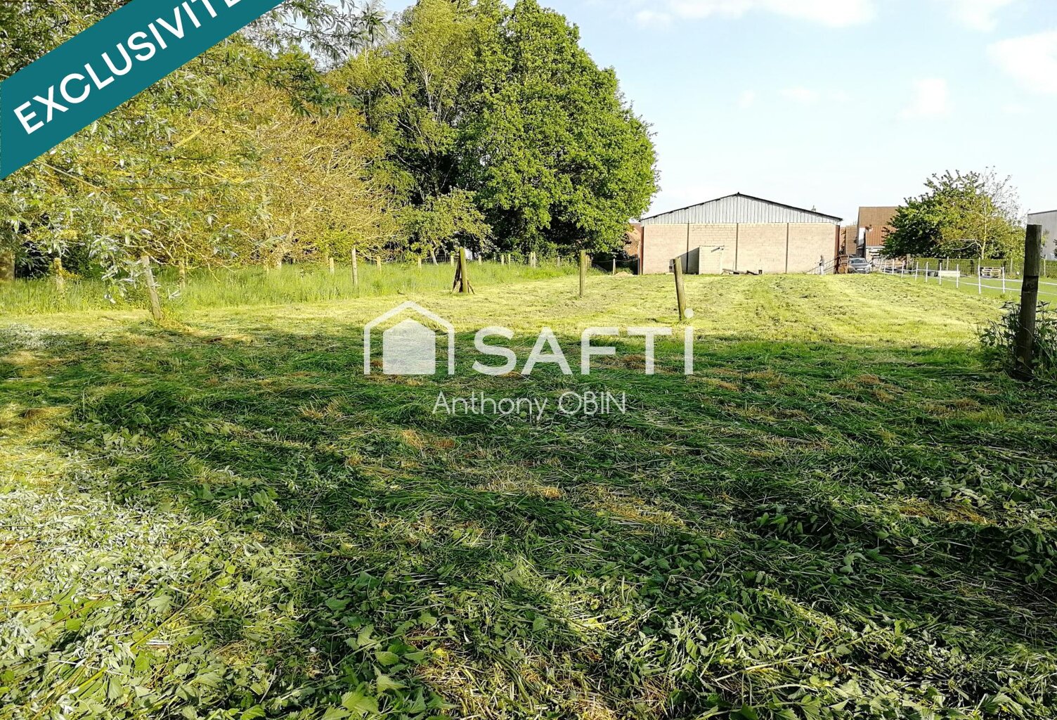 Terrain + terrain constructible viabilisée — photo 1