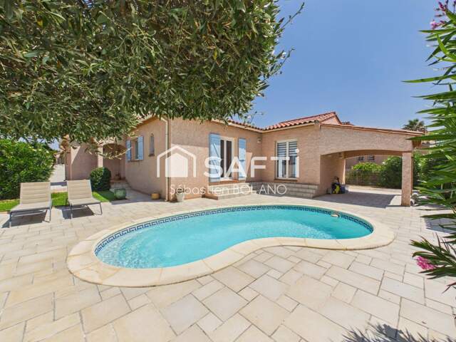 Claira - Villa 4 pièces avec piscine, garage et jardin arboré — photo du bien
