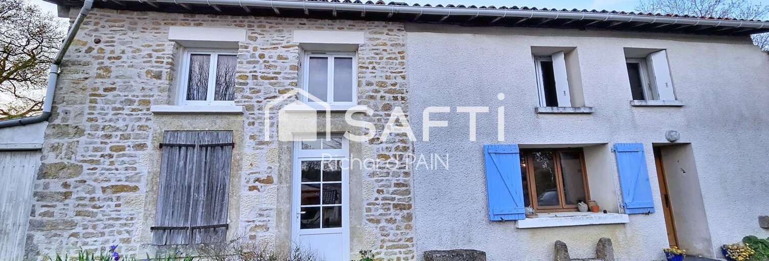 Maison 6 Pièces 180 m² à vendre à Beaussais-Vitré (79370)