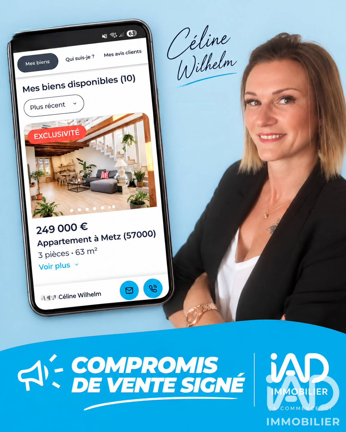 Agence immobilière de I@D FRANCE
