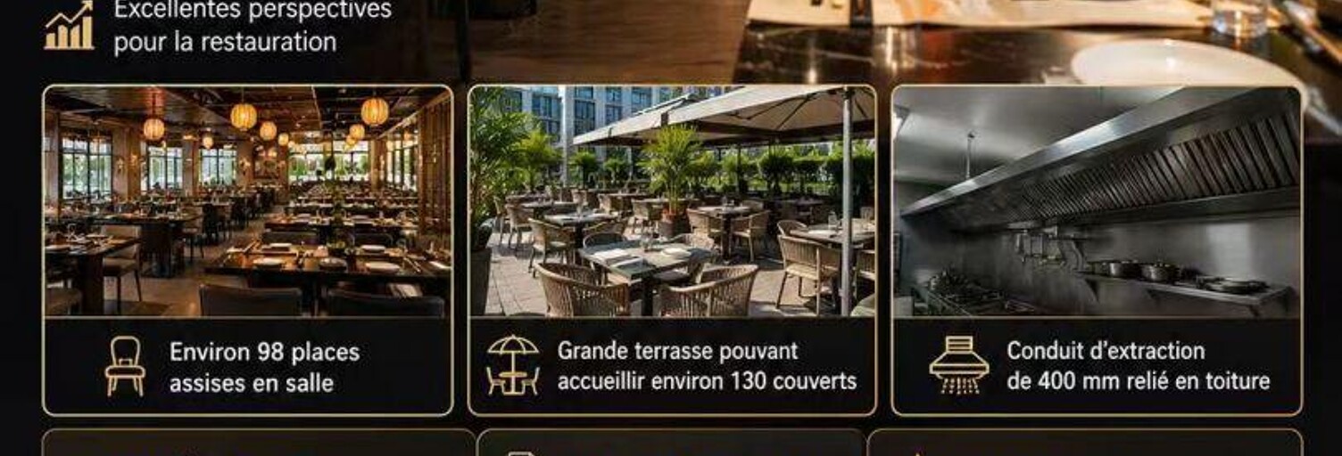 Commerce  150 m² à vendre à Issy-les-Moulineaux (92130)