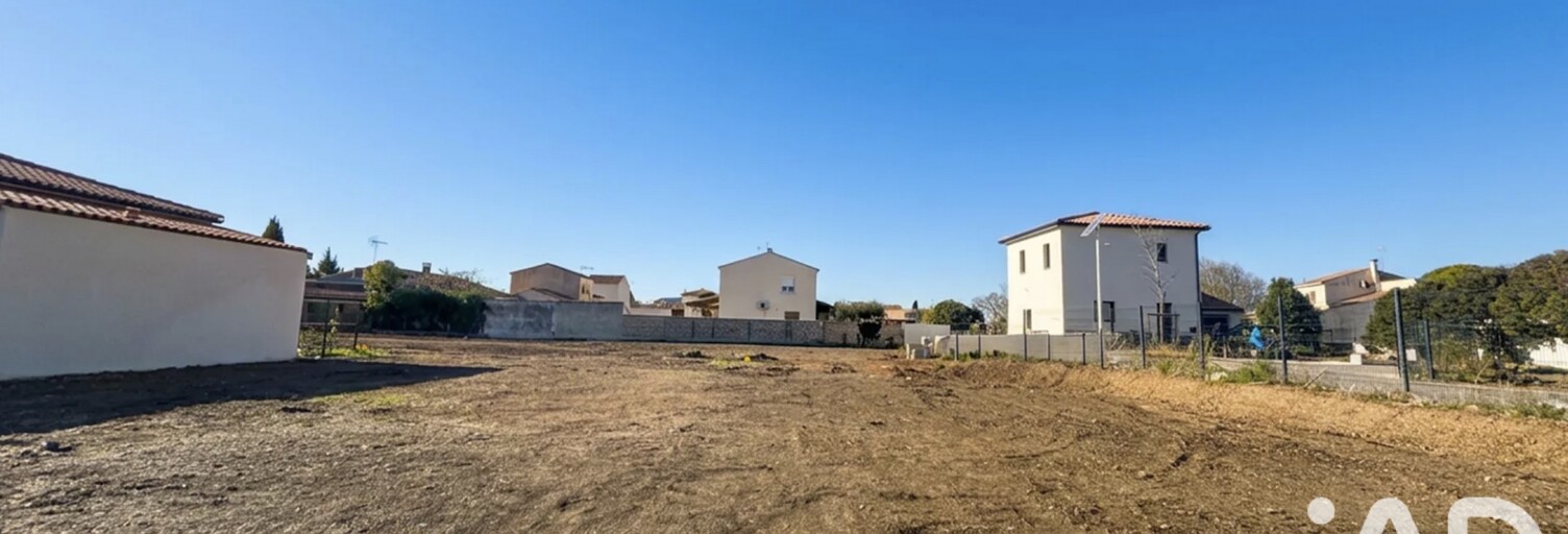 Terrain  300 m² à vendre à Lunel (34400)
