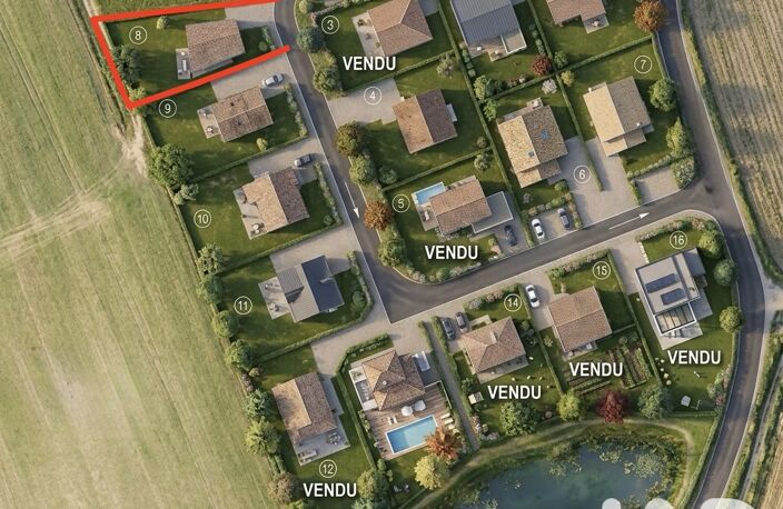 Vente Terrain à bâtir 351 m&sup2; — photo 2