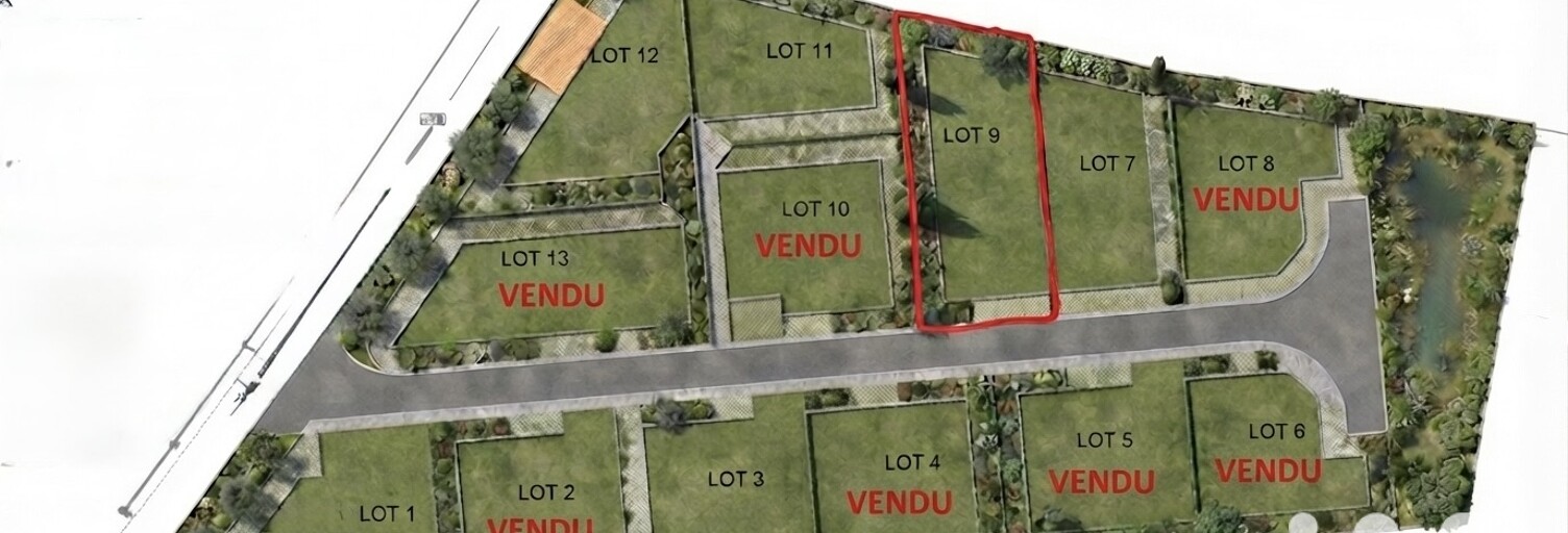 Terrain  475 m² à vendre à Saint-Victor-la-Coste (30290)