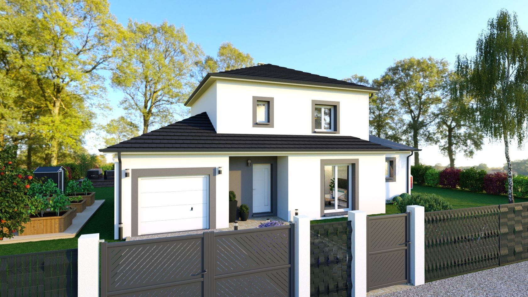 Projet de construction d'une maison 124 m² avec terrain à AULNAT (63)