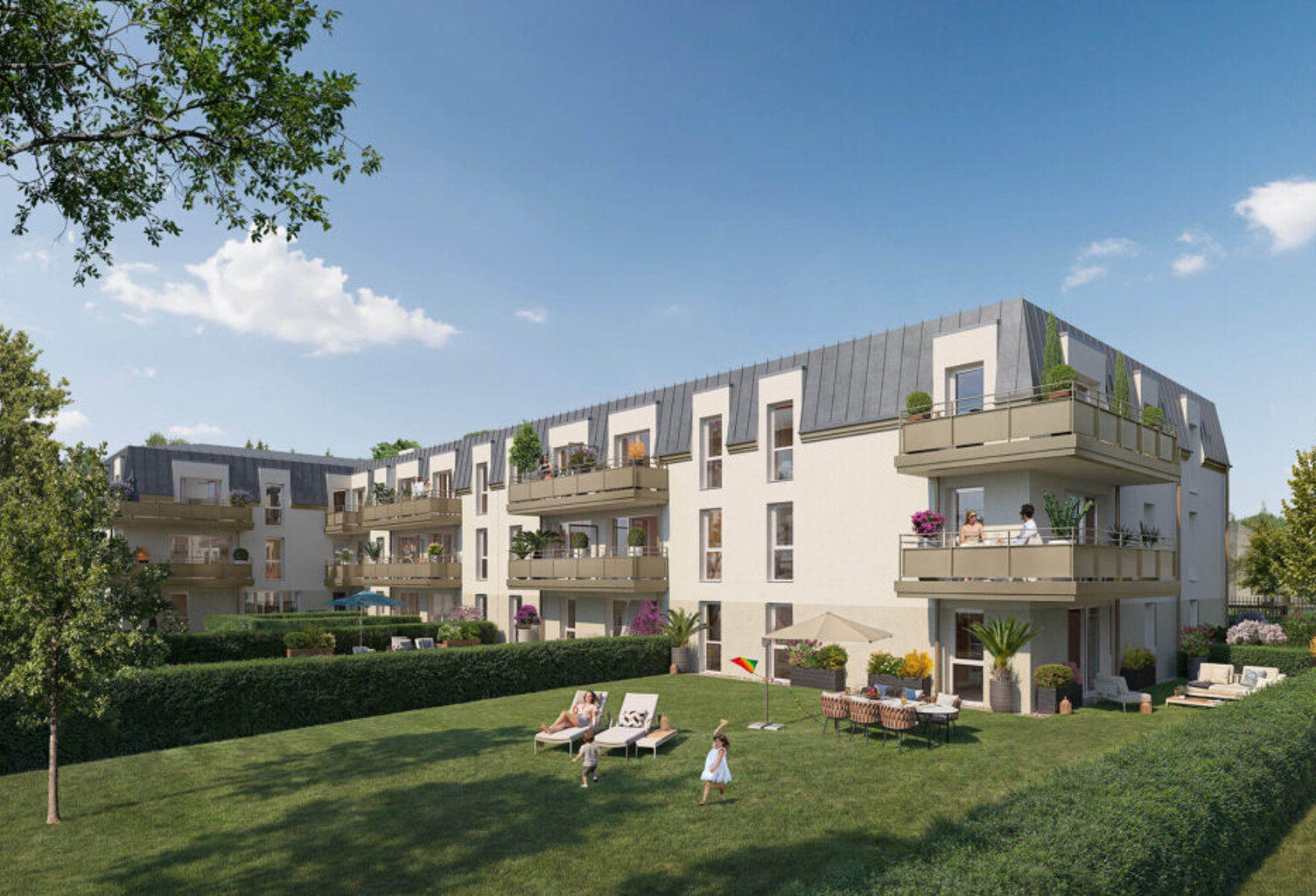Vente programme neuf T2, T3, T4 40 à 81 m² Dammarie-les-Lys (77190) — photo 1