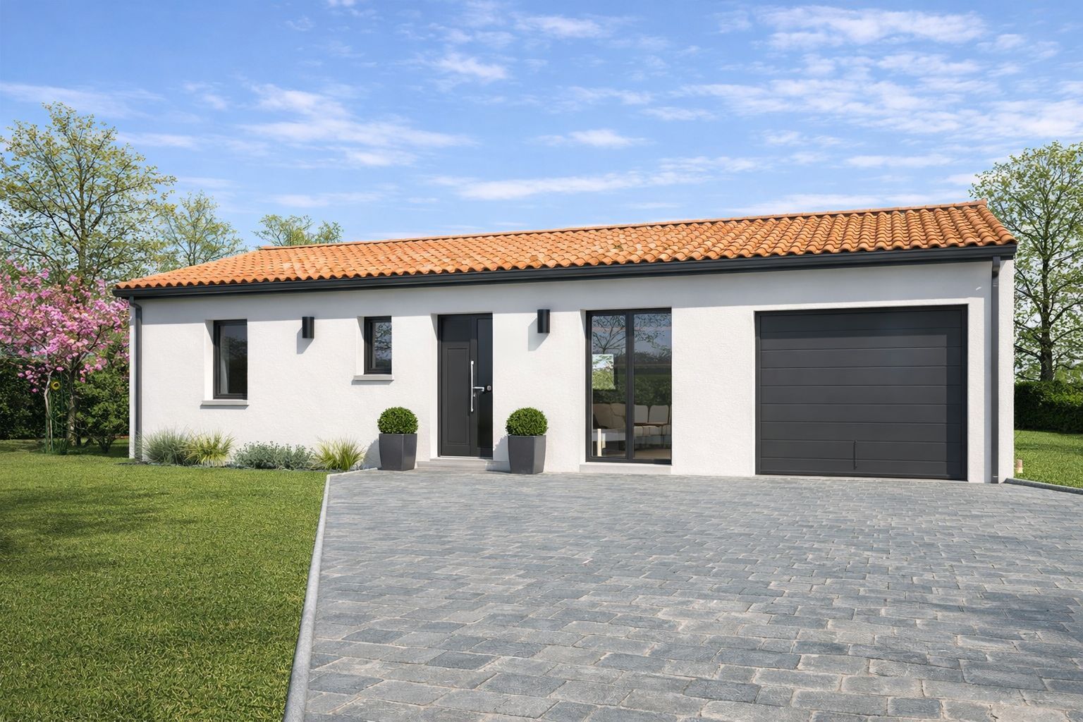 Projet de construction d'une maison 82 m² avec terrain à BRETX (31)
