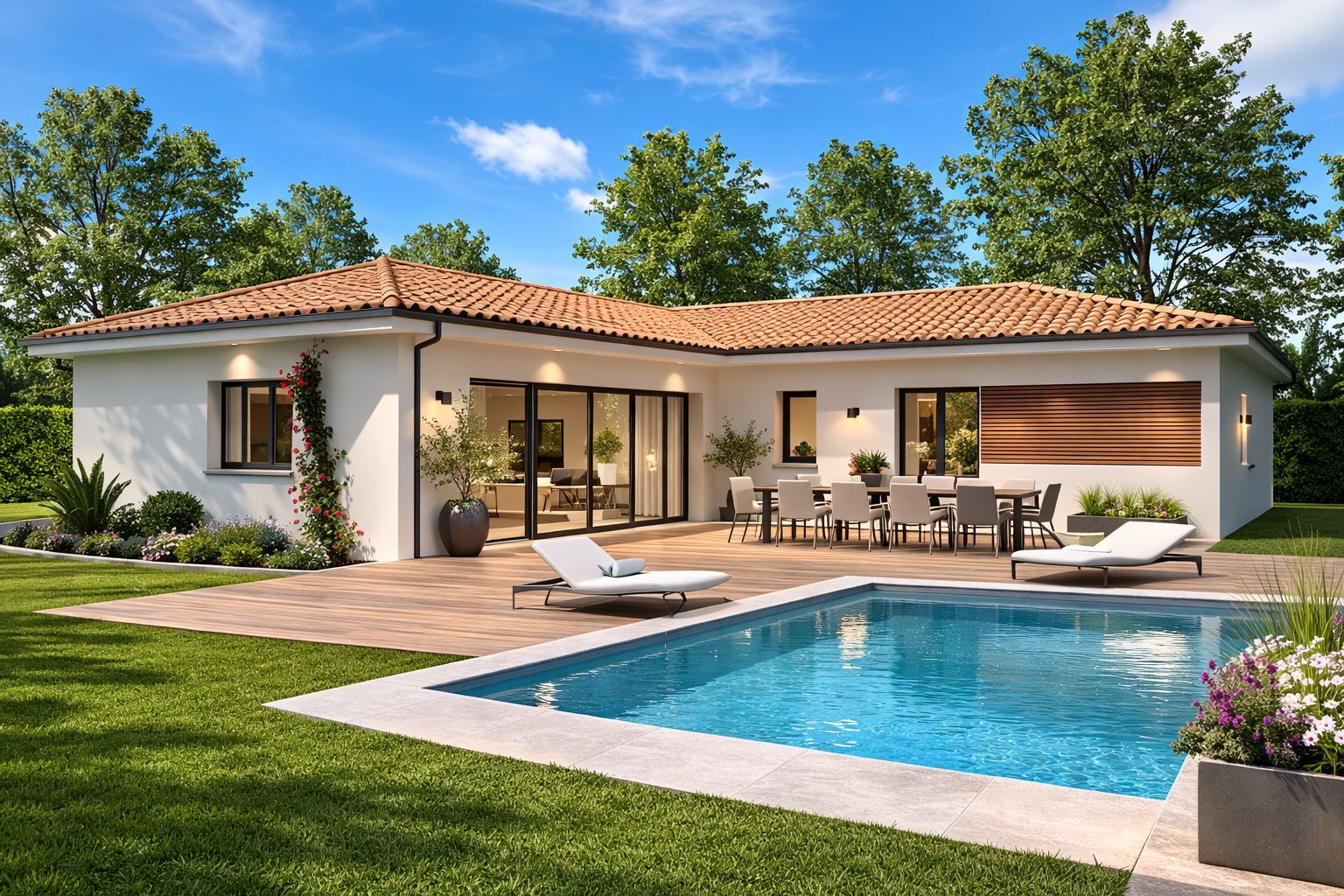 Projet de construction d'une maison 90 m² avec terrain à BRETX (31)