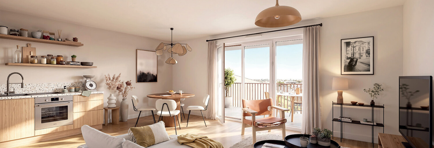 Appartement neuf T2, T3, T4 Pièce 40 à 89 m² à vendre à Angers (49000)
