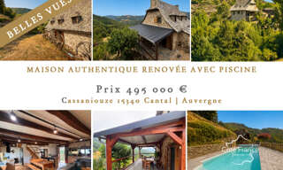 Maison 6 Pièces 113 m² à vendre à Cassaniouze (15340)