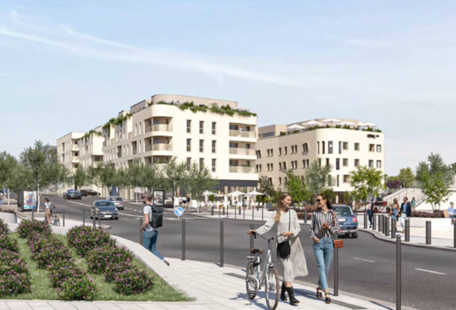 Appartements neufs à vendre au sein du nouveau quartier de la gare de Chartres — photo 1