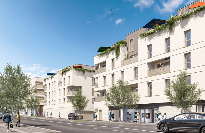 Appartements neufs à vendre au sein du nouveau quartier de la gare de Chartres — photo 2