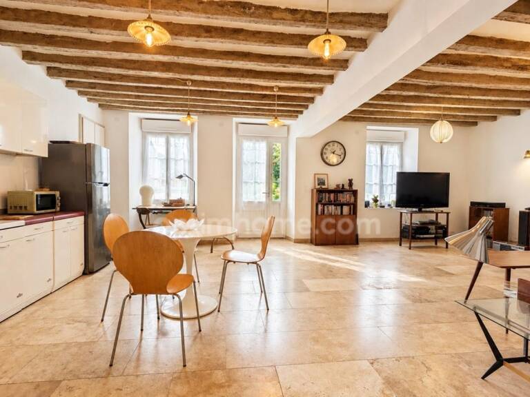 Maison de caractère 180 m² rénovée par architecte (travertin, laine de bois) sur jardin 700 m² — À l'orée de la forêt — photo 1