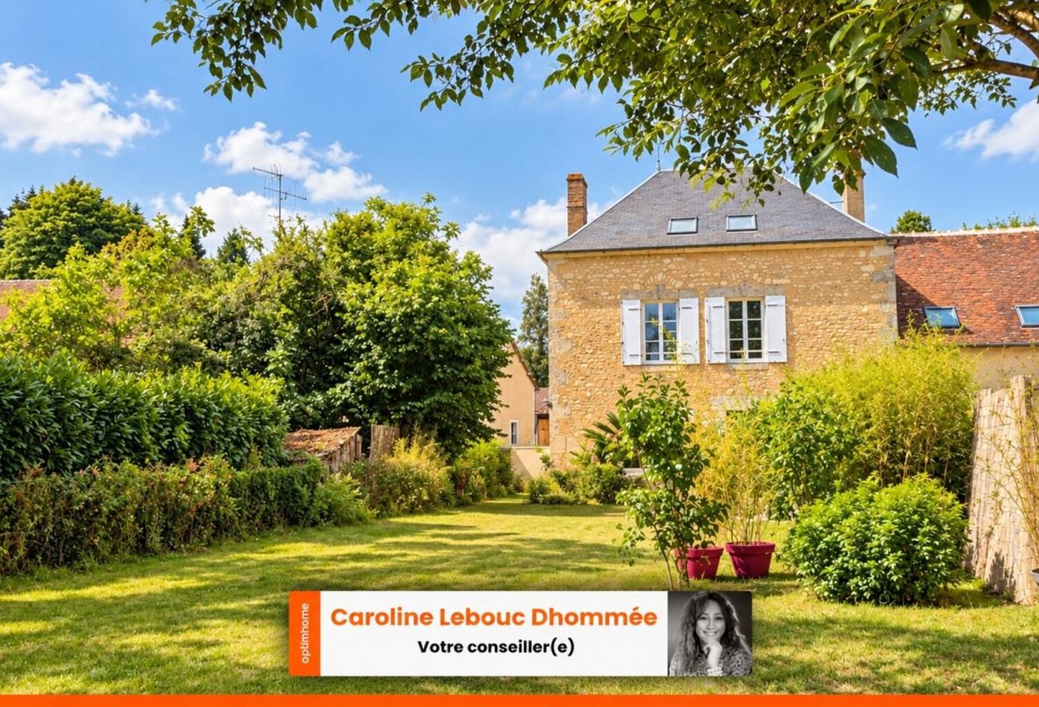 Maison de caractère 180 m² rénovée par architecte (travertin, laine de bois) sur jardin 700 m² — À l'orée de la forêt — photo 1