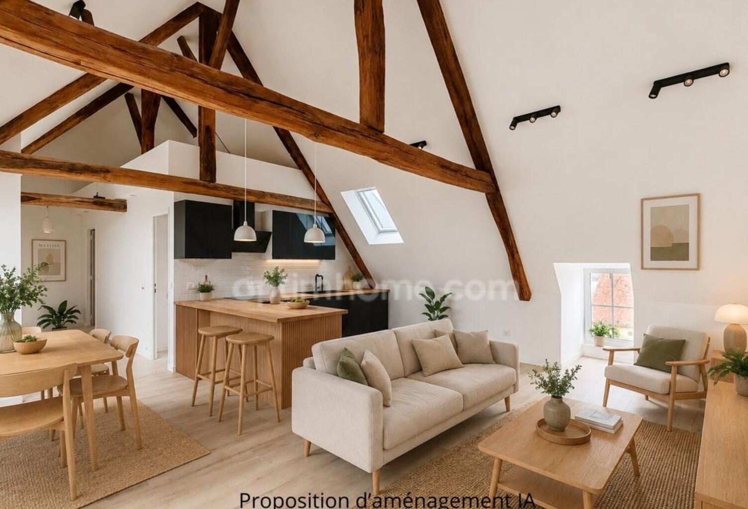 MOUY – GRAND T4 DE 106 M² RÉNOVÉ – 3 CHAMBRES – DPE C – 2 STATIONNEMENTS — photo 1
