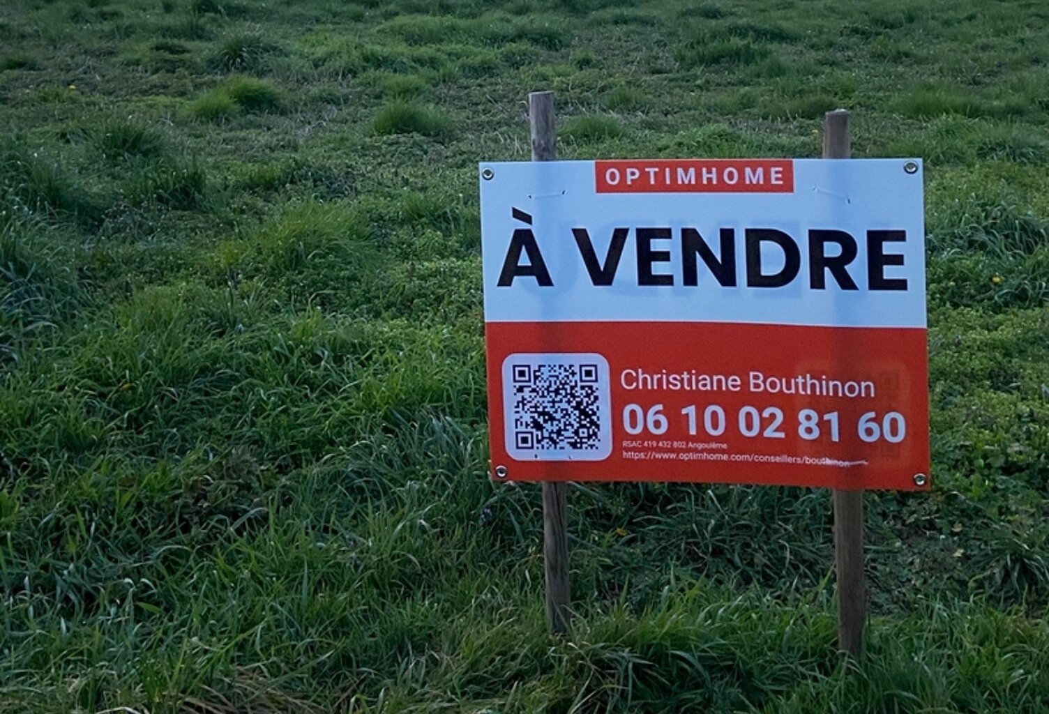 Garat. Terrain  1386 m² avec CU — photo 1