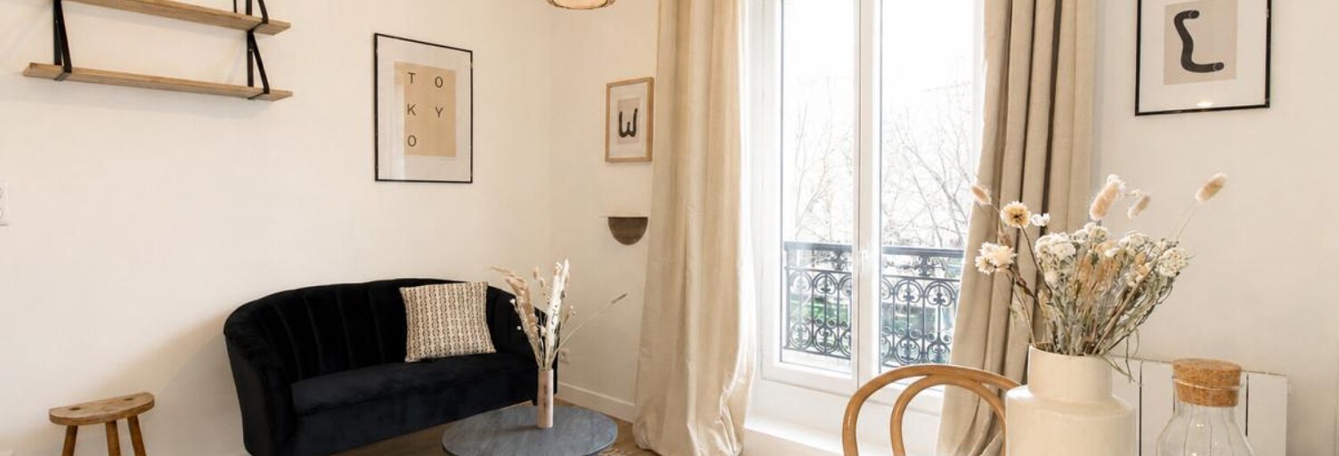 Appartement 1 Pièce 22 m² à louer à Paris 19 (75019)