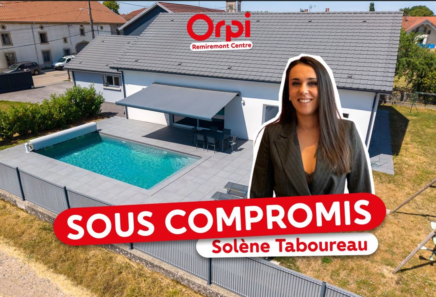 MAISON CONTEMPORAINE DE PLAIN-PIED – PISCINE — photo 1