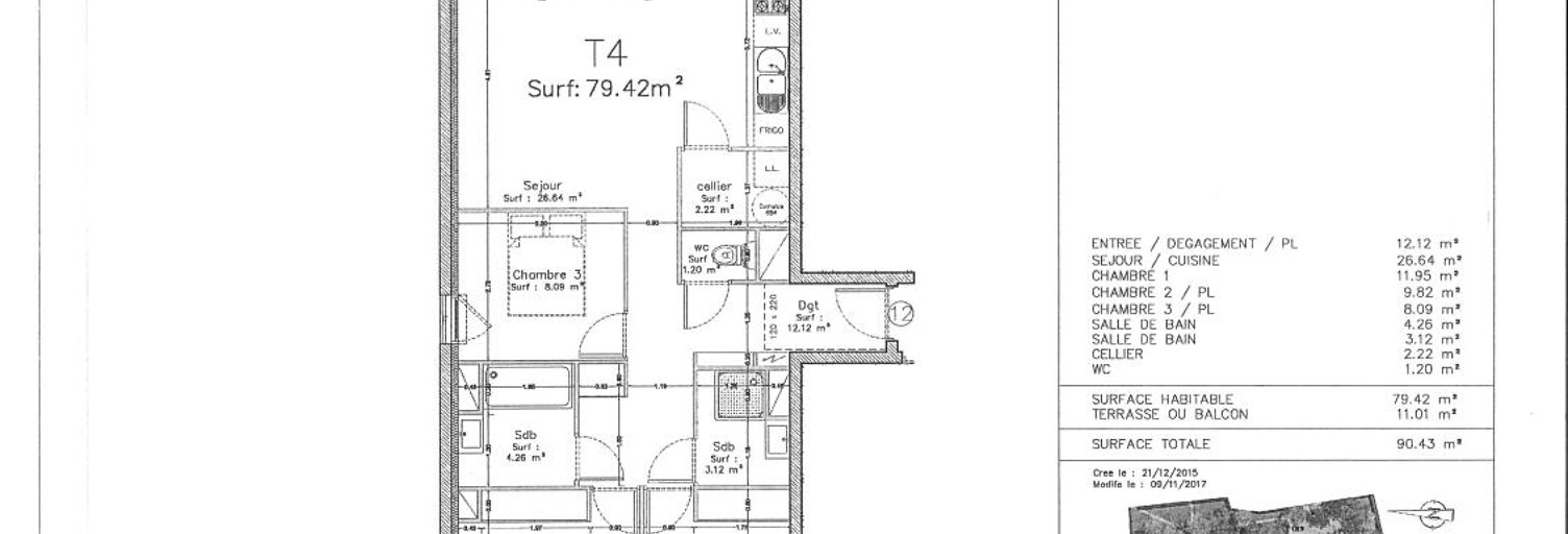 Appartement 4 Pièces 79 m² à vendre à Vieux-Boucau-les-Bains (40480)