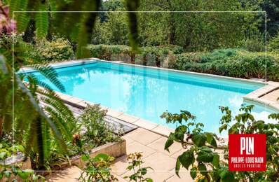 À 5MN du Mans, une propriété d'architecte rare réunissant 2 chambres de plain-pied, une piscine et un magnifique parc paysager — photo du bien