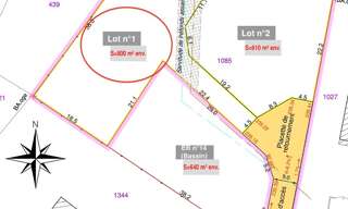 Terrain  802 m² à vendre à Les Avenières Veyrins-Thuellin (38630)