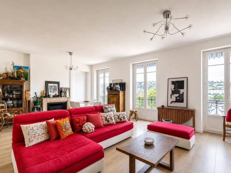 Lyon 7ᵉ - Duplex haussmannien avec vue panoramique — photo 1