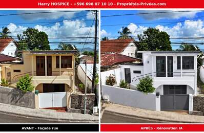 EXCLUSIVITE - FORT-DE-FRANCE - RARE 470m² - Maison 7P 119m² - 2x F2 - Idéal investisseur ou famille - 174 000 — photo du bien