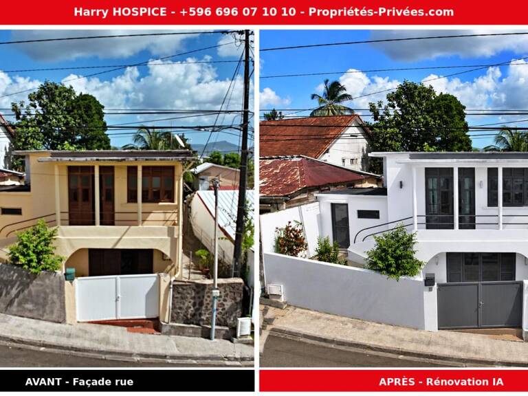 EXCLUSIVITE - FORT-DE-FRANCE - RARE 470m² - Maison 7P 119m² - 2x F2 - Idéal investisseur ou famille - 174 000 — photo 1