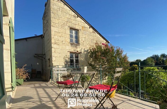 A VENDRE  49730 TURQUANT  Maison 4 pièces de 74 m2 avec maison annexe à rénover, terrasse,  jardin,  cave — photo 2