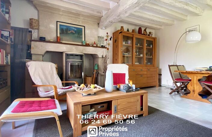 A VENDRE  49730 TURQUANT  Maison 4 pièces de 74 m2 avec maison annexe à rénover, terrasse,  jardin,  cave — photo 4