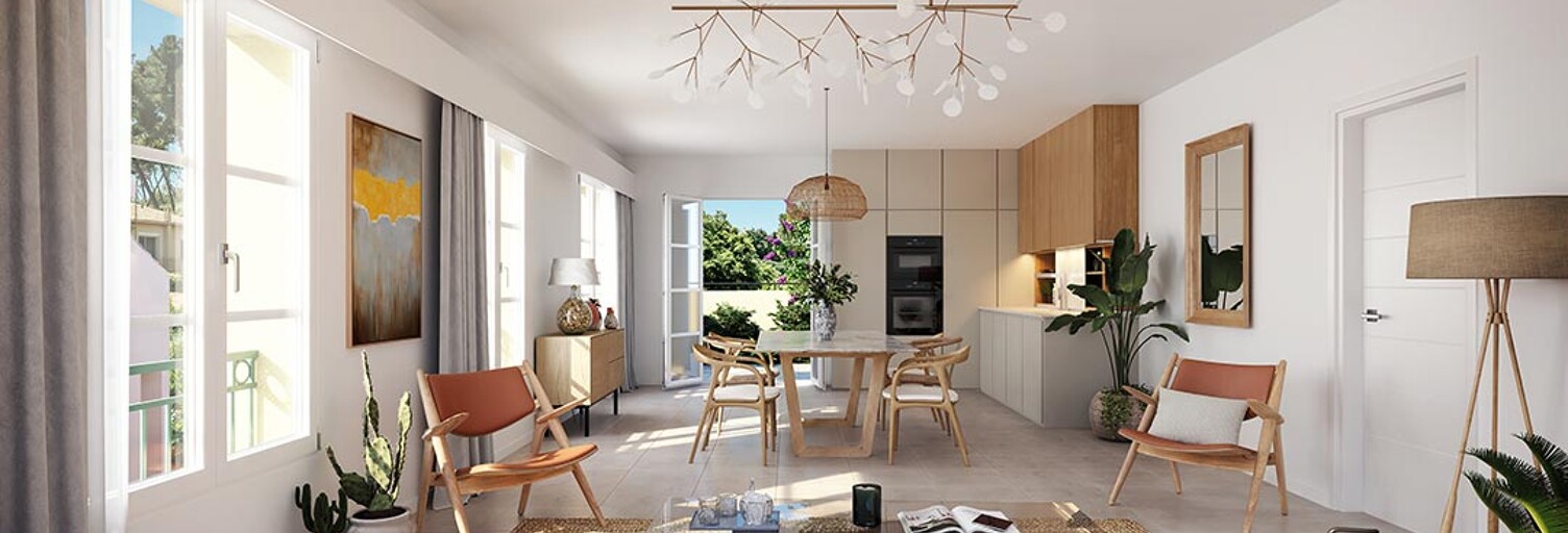 Appartement neuf T3 Pièce 57 m² à vendre à Le Rouret (06650)