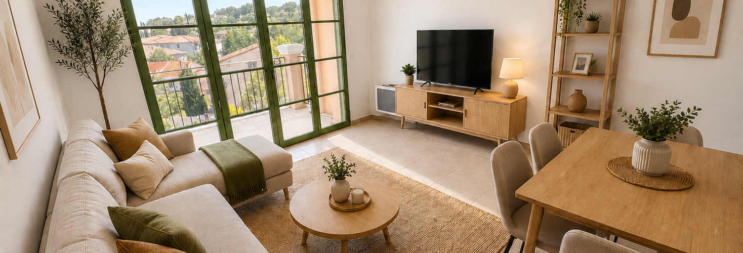 Appartement 3 Pièces 57 m² à vendre à Le Rouret (06650)