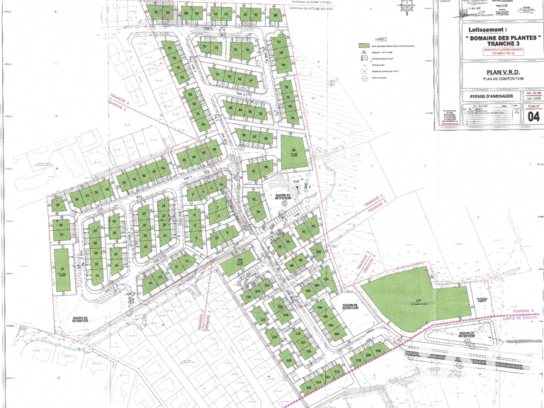 Vente Terrain 452 m&sup2; — photo 1